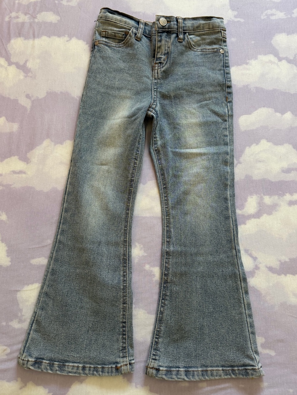Beautees Light Wash Flare Jeans